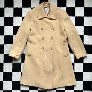 Vintage Double Breasted Camel Hair Trench Coat Larry Levine